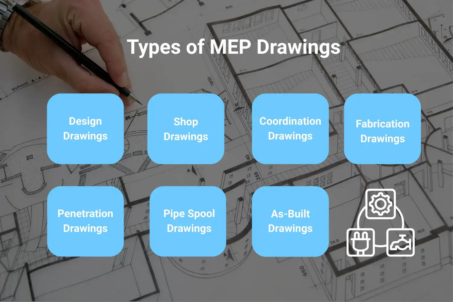 What are the Types of MEP Drawings?